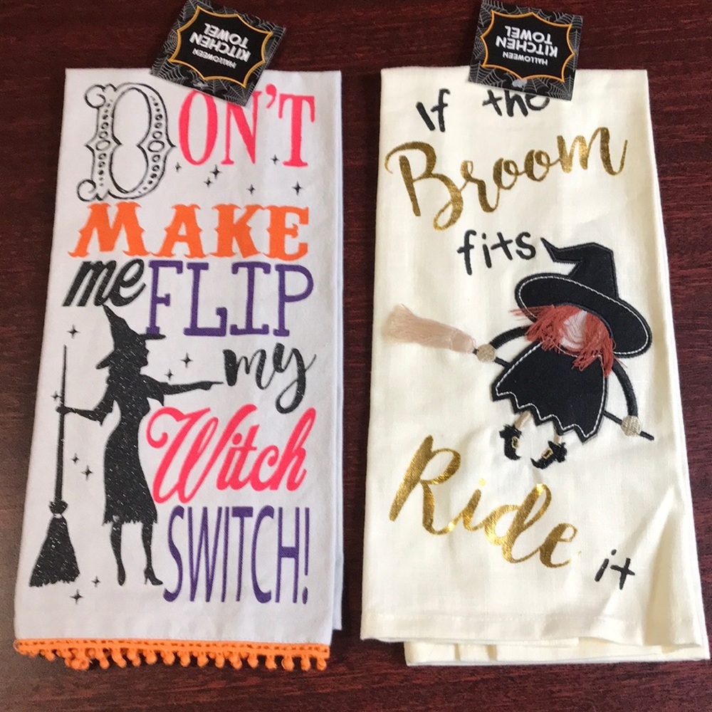Fun Witch Towels